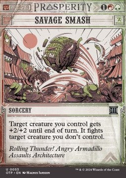 Savage Smash - Breaking News (Uncommon) [53]