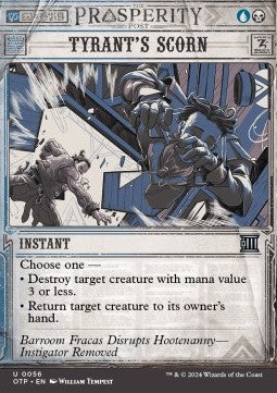 Tyrant's Scorn - Breaking News (Uncommon) [56]