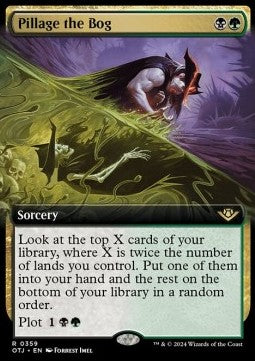 Pillage the Bog - Outlaws of Thunder Junction: Extras (Rare) [359]