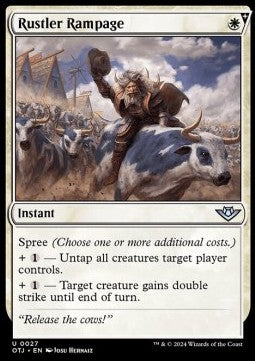 Rustler Rampage - Outlaws of Thunder Junction (Uncommon) [27]