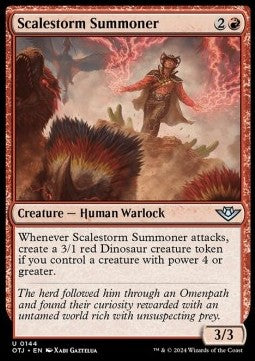 Scalestorm Summoner - Outlaws of Thunder Junction (Uncommon) [144]