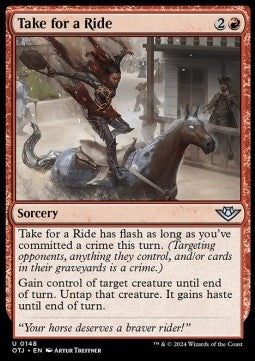 Take for a Ride - Outlaws of Thunder Junction (Uncommon) [148]