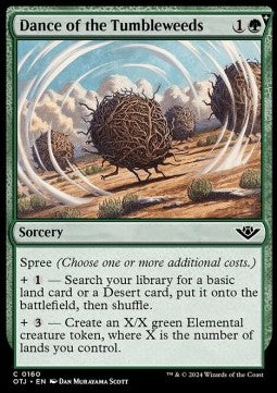 Dance of the Tumbleweeds - Outlaws of Thunder Junction (Common) [160]