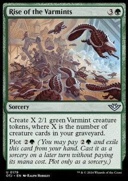 Rise of the Varmints - Outlaws of Thunder Junction (Uncommon) [179]