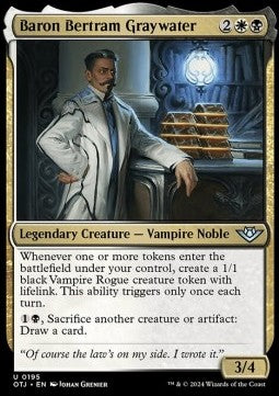 Baron Bertram Graywater - Outlaws of Thunder Junction (Uncommon) [195]