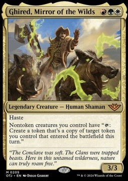 Ghired, Mirror of the Wilds - Outlaws of Thunder Junction (Mythic) [205]