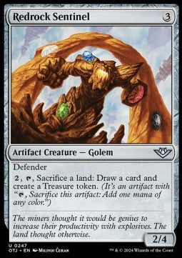 Redrock Sentinel - Outlaws of Thunder Junction (Uncommon) [247]