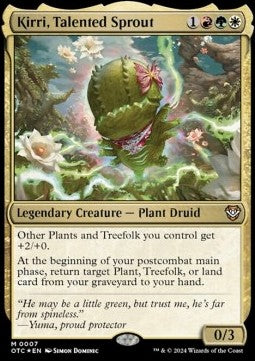 Kirri, Talented Sprout - Commander: Outlaws of Thunder Junction (Mythic) [7]