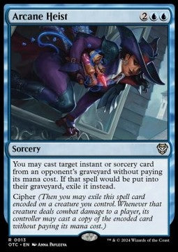 Arcane Heist - Commander: Outlaws of Thunder Junction (Rare) [OTC-13]