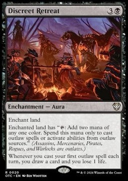 Discreet Retreat - Commander: Outlaws of Thunder Junction (Rare) [20]