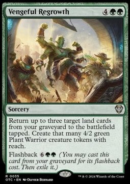 Vengeful Regrowth - Commander: Outlaws of Thunder Junction (Rare) [35]