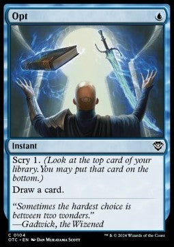 Opt - Commander: Outlaws of Thunder Junction (Common) [104]