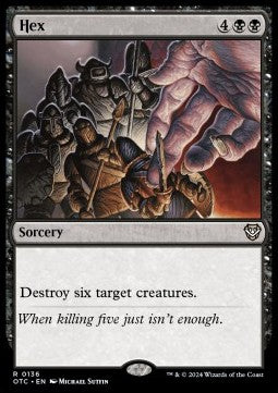 Hex - Commander: Outlaws of Thunder Junction (Rare) [136]