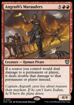 Angrath's Marauders - Commander: Outlaws of Thunder Junction (Rare) [153]