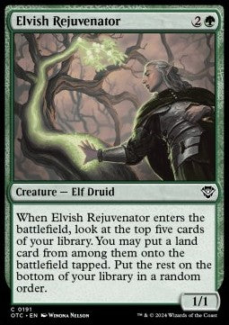 Elvish Rejuvenator - Commander: Outlaws of Thunder Junction (Common) [191]