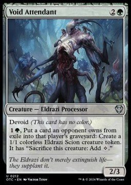 Void Attendant - Commander: Outlaws of Thunder Junction (Uncommon) [212]