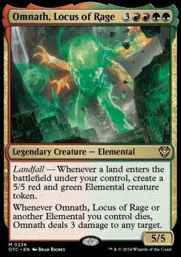 Omnath, Locus of Rage - Commander: Outlaws of Thunder Junction (Mythic) [236]