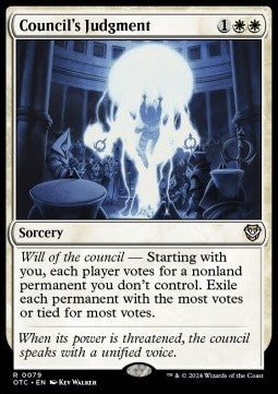 Council's Judgment - Commander: Outlaws of Thunder Junction (Rare) [79]