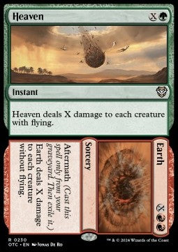 Heaven // Earth - Commander: Outlaws of Thunder Junction (Rare) [230]