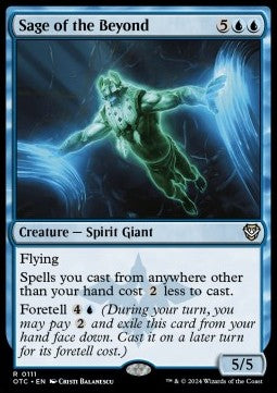 Sage of the Beyond - Commander: Outlaws of Thunder Junction (Rare) [111]