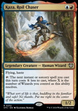 Kaza, Roil Chaser - Commander: Outlaws of Thunder Junction (Rare) [232]