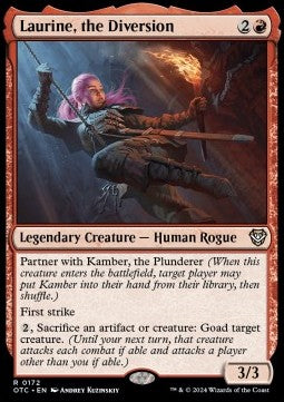 Laurine, the Diversion - Commander: Outlaws of Thunder Junction (Rare) [172]