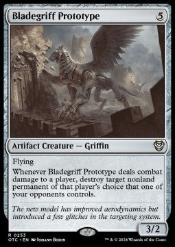 Bladegriff Prototype - Commander: Outlaws of Thunder Junction (Rare) [OTC-253]