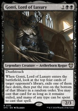 Gonti, Lord of Luxury - Commander: Outlaws of Thunder Junction (Rare) [135]