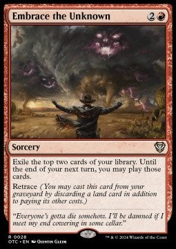 Embrace the Unknown - Commander: Outlaws of Thunder Junction (Rare) [28]