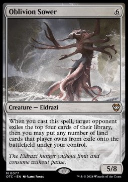 Oblivion Sower - Commander: Outlaws of Thunder Junction (Mythic) [77]