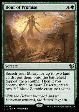 Hour of Promise - Commander: Outlaws of Thunder Junction (Rare) [195]