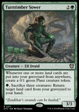 Turntimber Sower - Commander: Outlaws of Thunder Junction (Rare) [211]