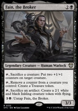 Fain, the Broker - Commander: Outlaws of Thunder Junction (Rare) [133]