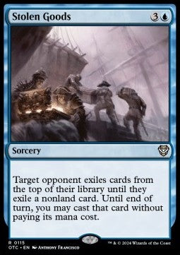 Stolen Goods - Commander: Outlaws of Thunder Junction (Rare) [115]