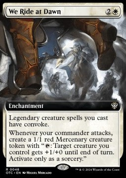 We Ride at Dawn - Commander: Outlaws of Thunder Junction: Extras (Rare) [48]