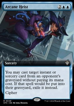 Arcane Heist - Commander: Outlaws of Thunder Junction: Extras (Rare) [XOTC-49]