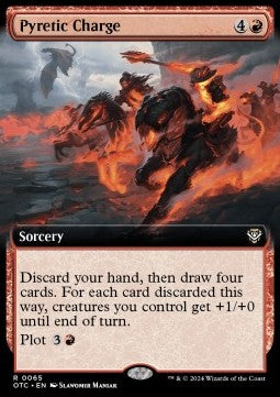 Pyretic Charge - Commander: Outlaws of Thunder Junction: Extras (Rare) [65]