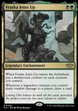 Vraska Joins Up (V.1) - Outlaws of Thunder Junction: Promos (Rare) [POTJ-236]