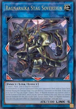 Ragnaraika Stag Sovereign (V.1 - Ultra Rare) - Legacy of Destruction (Ultra Rare) [050]