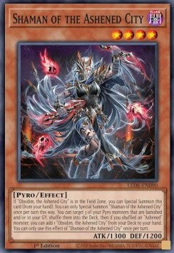 Shaman of the Ashened City - Legacy of Destruction (Super Rare) [090]