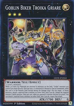 Goblin Biker Troika Griare - Legacy of Destruction (Super Rare) [044]