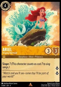 Ariel - Singing Mermaid - Ursula's Return (Rare) [3]