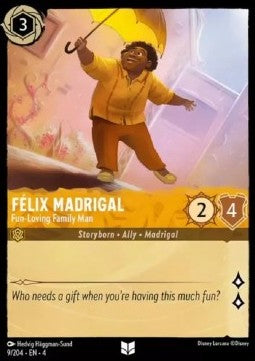 Félix Madrigal - Fun-Loving Family Man - Ursula's Return (Uncommon) [9]