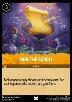 Sign The Scroll - Ursula's Return (Uncommon) [30]