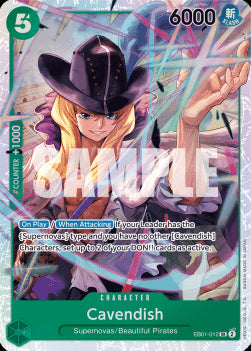 Cavendish (EB01-012) (V.1) - Memorial Collection (Super Rare) [012]