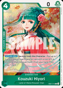 Kouzuki Hiyori (EB01-013) (V.1) - Memorial Collection (Rare) [EB01-013]
