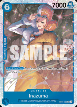 Inazuma (EB01-022) (V.1) - Memorial Collection (Super Rare) [022]