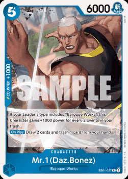 Mr.1(Daz.Bonez) (EB01-027) (V.1) - Memorial Collection (Rare) [EB01-027]