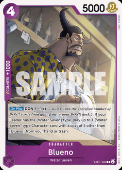 Blueno (EB01-033) - Memorial Collection (Rare) [EB01-033]