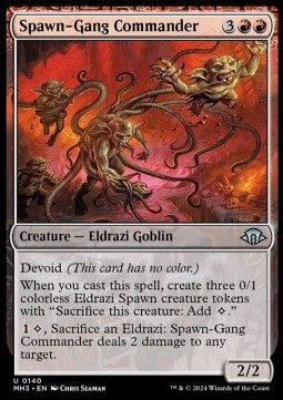 Spawn-Gang Commander - Modern Horizons 3 (Uncommon) [140]
